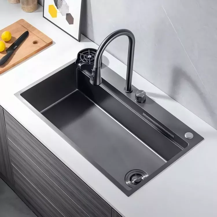 Abscondita excute-Out Kitchen Faucet cum RAMULUS Function