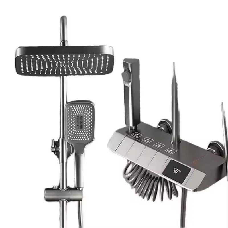 Aeris Bathroom Shower Faucet Set