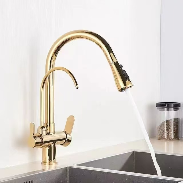 Three-modo excute-E Faucet